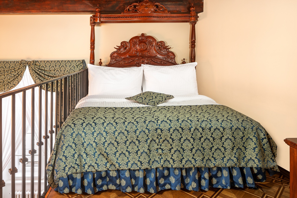 Double room in mezzanine with a double bed, Junior Suite, Hotel U Prince, Prague Center